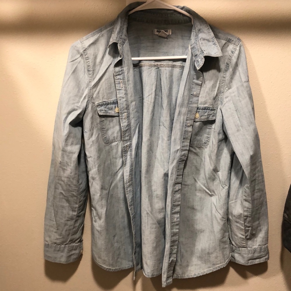 Old navy denim shirt